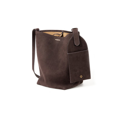 Songmont Yamashita Arimatsuzato Forget Series Pottery Bucket Bag Autumn and Winter New Large Capacity Shoulder Crossbody Bucket Bag